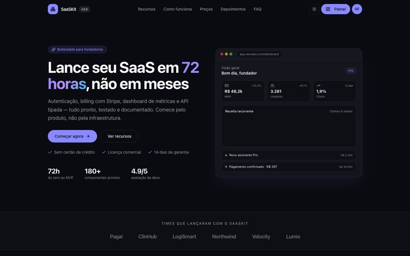 SaaS Starter Kit