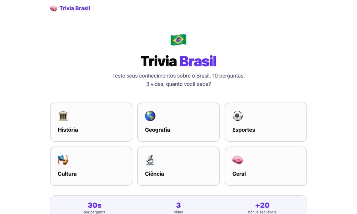 Trivia Brasil