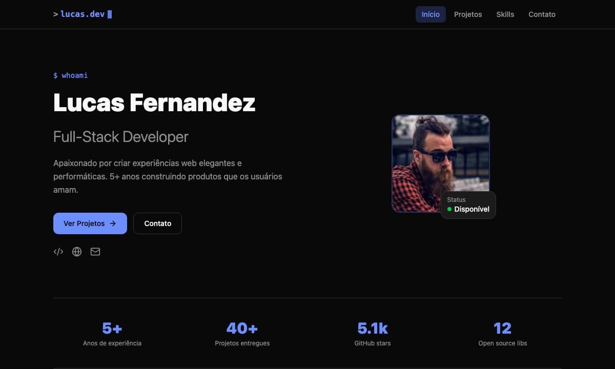 Portfolio Dev