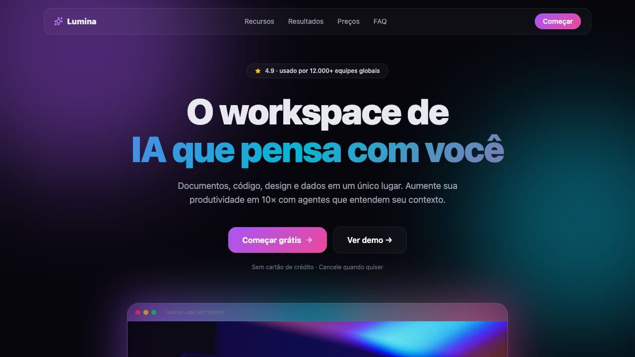 Lumina — AI Workspace