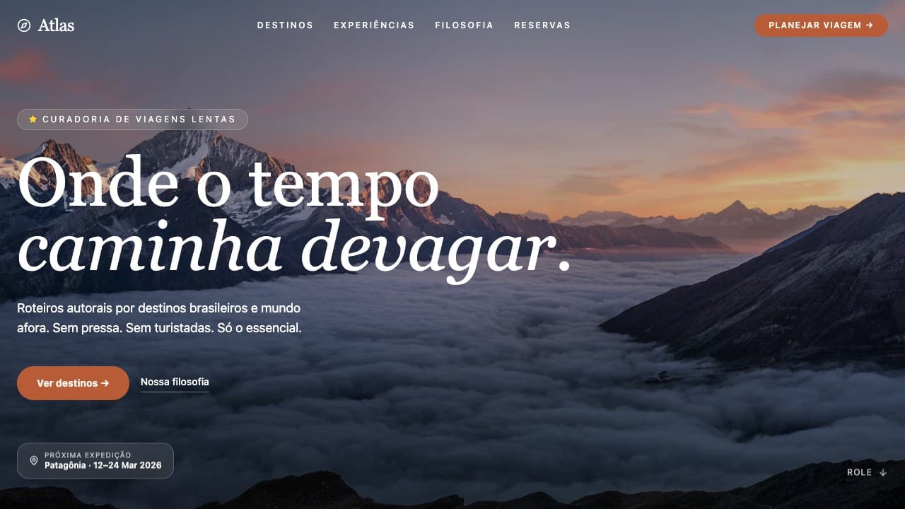 Atlas — Slow Travel